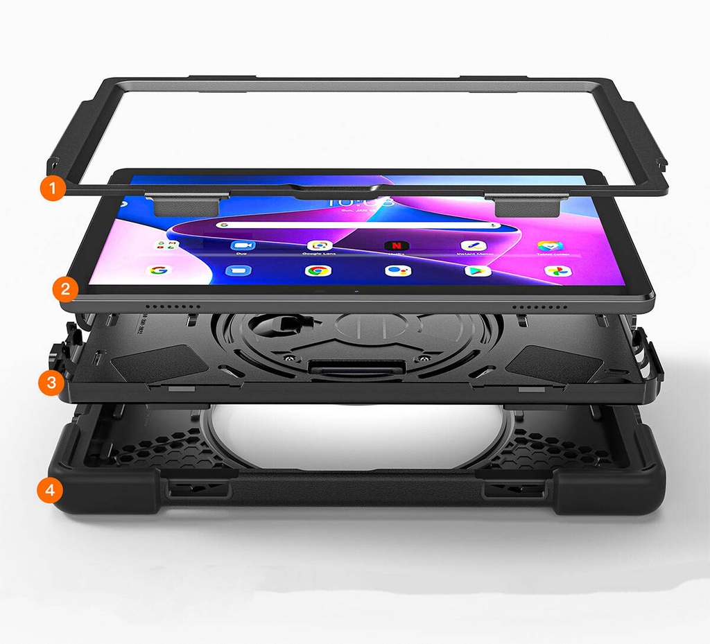Lenovo Tab M10 HD (2.Nesil) 2022 Uyumlu Zore Defender Tablet Silikon - 20