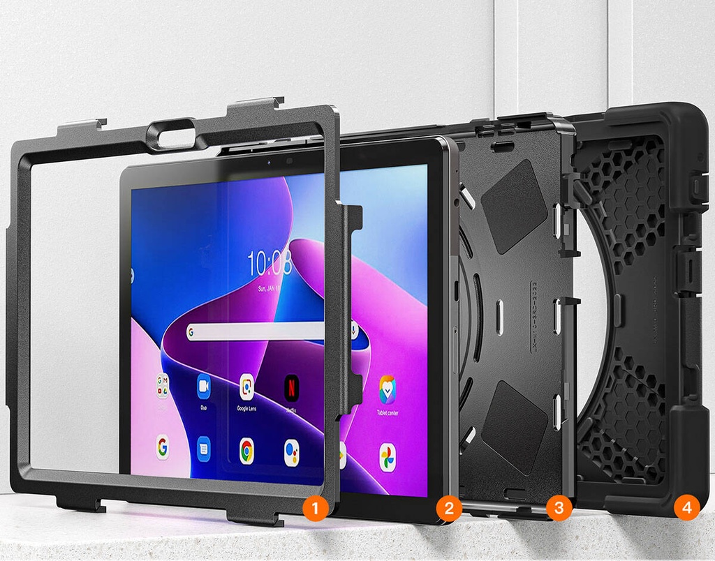 Lenovo Tab M10 HD (2.Nesil) 2022 Uyumlu Zore Defender Tablet Silikon - 21