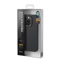 Apple iPhone 16 Pro Uyumlu Kılıf Karbon Fiber M-safe Şarj Özellikli Benks Hybrid ArmorPro 600D Kevlar Kapak - 10