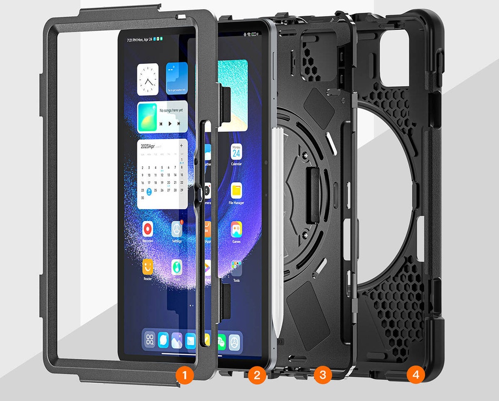 Xiaomi Pad 6 Uyumlu Zore Defender Tablet Silikon - 22