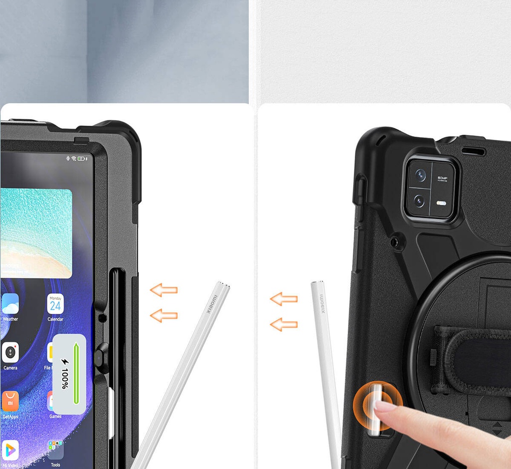 Xiaomi Pad 6 Uyumlu Zore Defender Tablet Silikon - 25