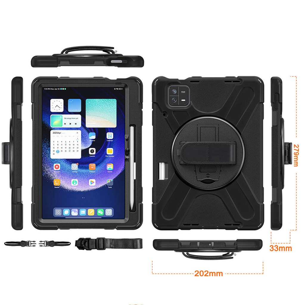 Xiaomi Pad 6 Uyumlu Zore Defender Tablet Silikon - 27