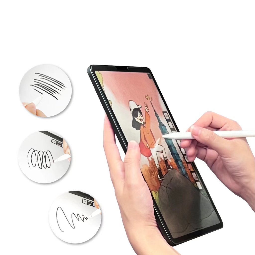 Xiaomi Redmi Pad SE Uyumlu Kağıt Hisli Mat Davin Paper Like Tablet Ekran Koruyucu - 2