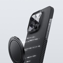 Benks Magnetik Özellikli 360 Derece Dönebilen Karbon Fiber Tasarımlı 600D Parmak Ring Stand - 6