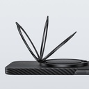 Benks Magnetik Özellikli 360 Derece Dönebilen Karbon Fiber Tasarımlı 600D Parmak Ring Stand - 9
