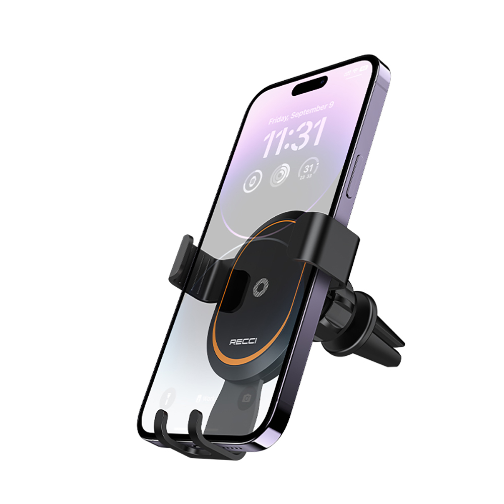 Recci RHO-C26 360 Dönebilen Havalandırma Tasarım Araç Telefon Tutucu - 3