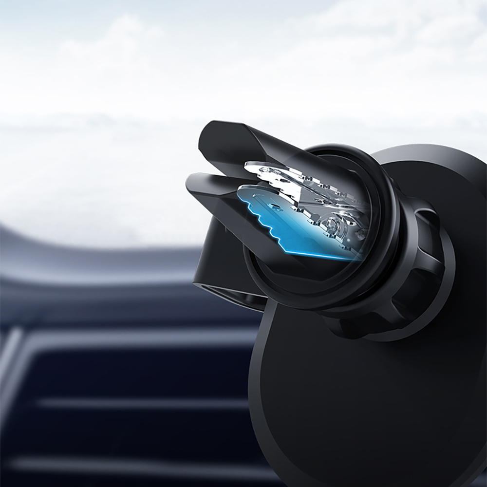 Recci RHO-C26 360 Dönebilen Havalandırma Tasarım Araç Telefon Tutucu - 9