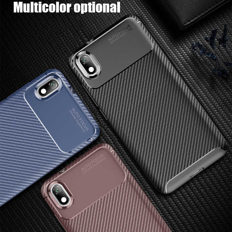 Xiaomi Redmi 7A Uyumlu Kılıf Zore Negro Silikon Kapak - 4