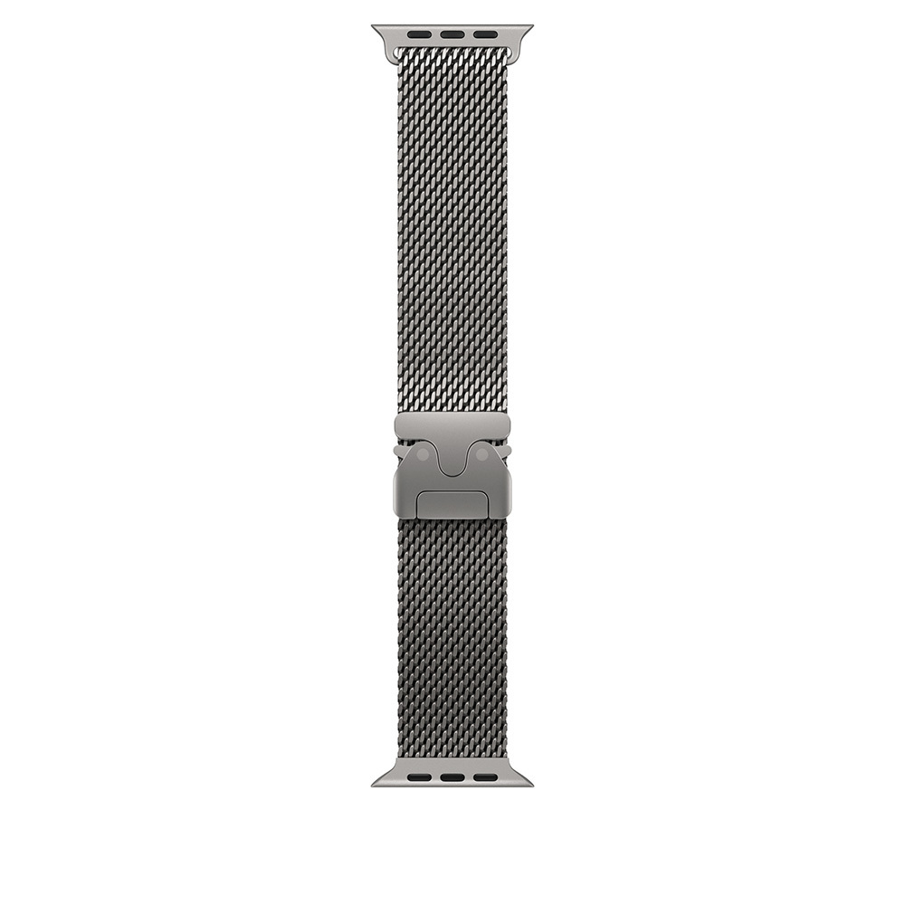 Apple Watch 42mm Uyumlu Zore KRD-121 Metal Hasır Kordon - 1