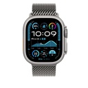 Apple Watch Ultra 49mm Uyumlu Zore KRD-121 Metal Hasır Kordon - 2