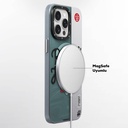 Apple iPhone 15 Pro Max Uyumlu Kılıf M-safe Şarj Özellikli Youngkit Motorcycle Legend Serisi Kapak - 6