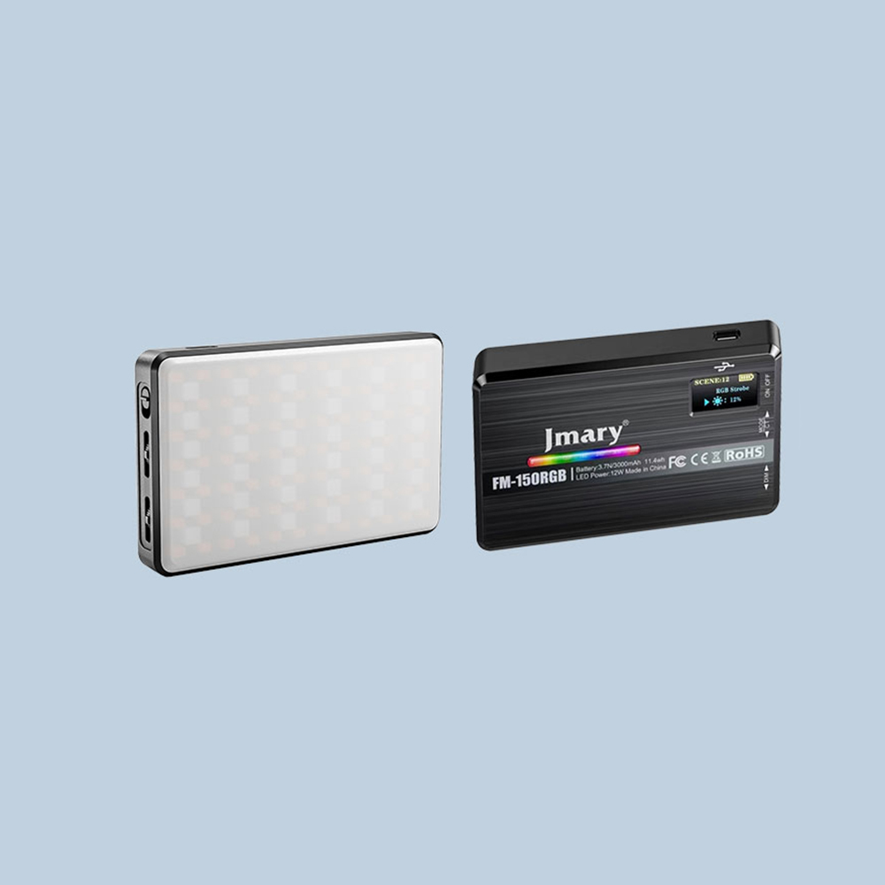 Jmary FM-150RGB RGB Led Telefon-Kamera Üstü Aydınlatma Işığı - 4