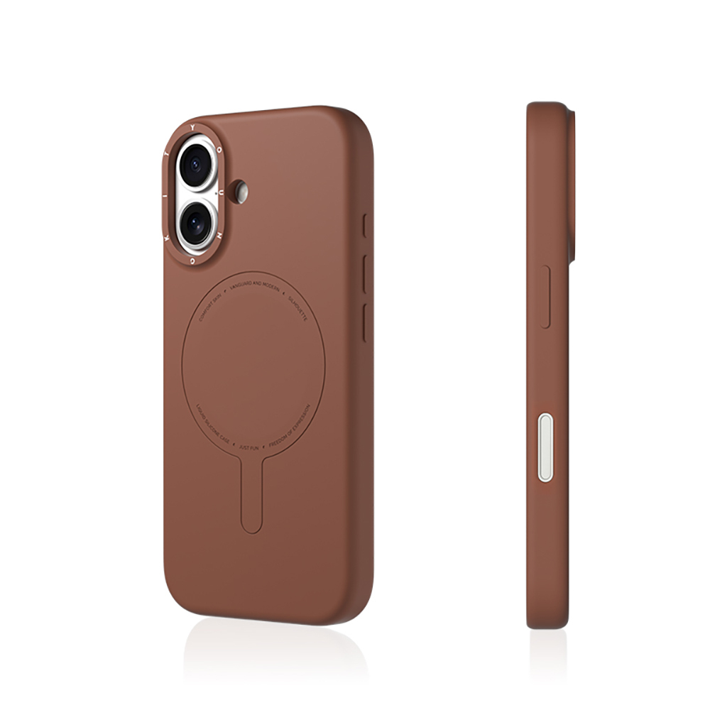 Apple iPhone 17 Uyumlu Kılıf M-Safe Şarj Özellikli Youngkit Morandi Serisi Kapak - 4