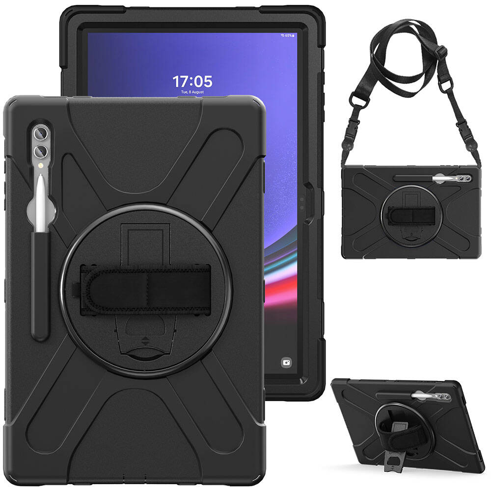 Samsung Galaxy Tab S8 Ultra SM-X900 Uyumlu Zore Defender Tablet Silikon - 1