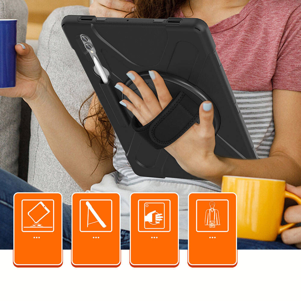 Samsung Galaxy Tab S8 Ultra SM-X900 Uyumlu Zore Defender Tablet Silikon - 10