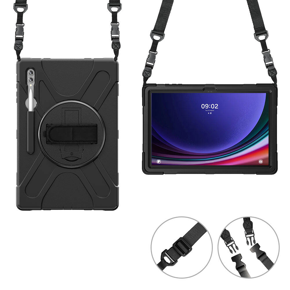 Samsung Galaxy Tab S8 Ultra SM-X900 Uyumlu Zore Defender Tablet Silikon - 11