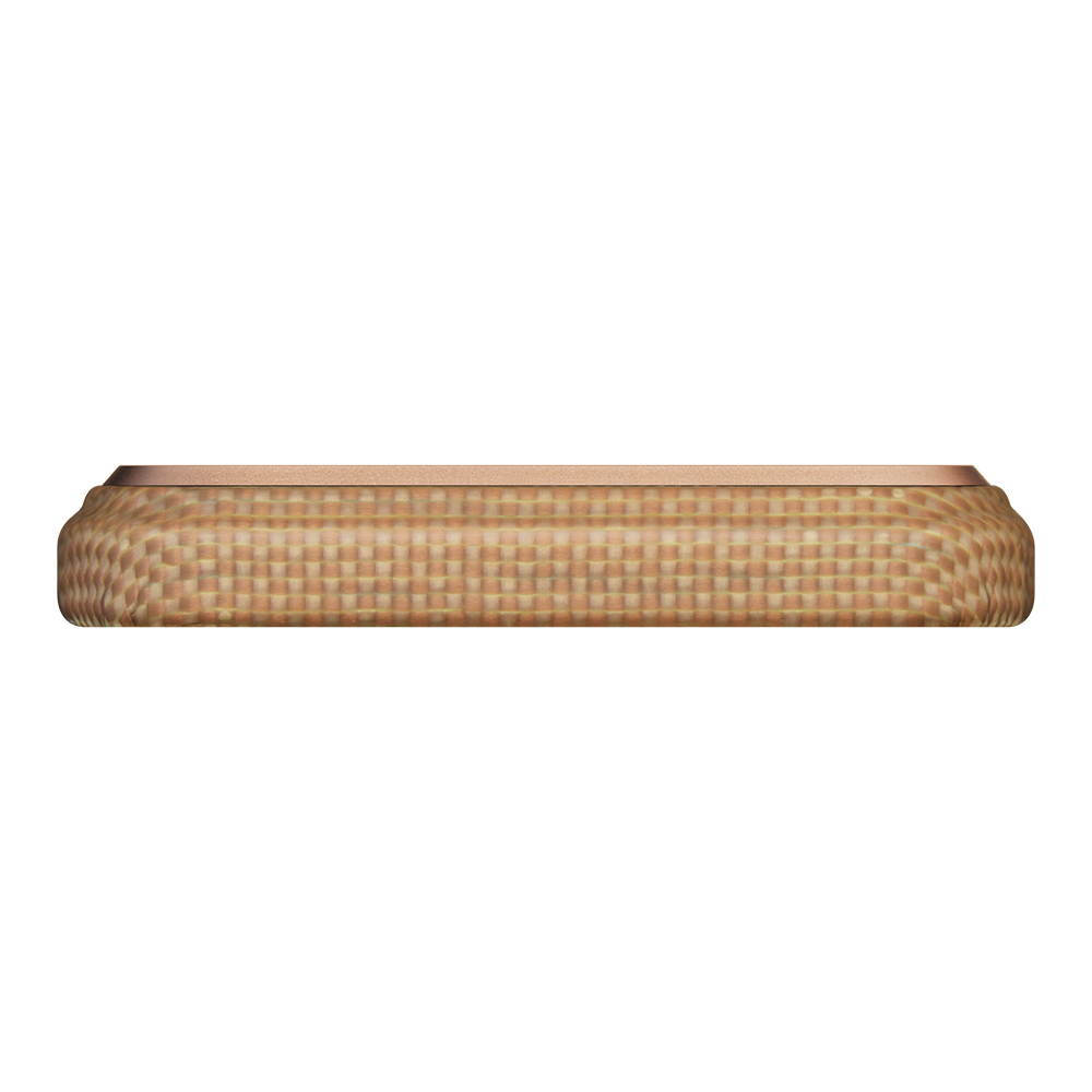 Apple iPhone 17 Pro Uyumlu Kılıf M-safe Şarj Özellikli Aramid Fiber Pitaka Glints of Gold Ultra Slim Serisi Kapak - 5