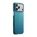 Apple iPhone 17 Pro Uyumlu Kılıf M-safe Şarj Özellikli Aramid Fiber Pitaka Glints of Gold Ultra Slim Serisi Kapak - 11