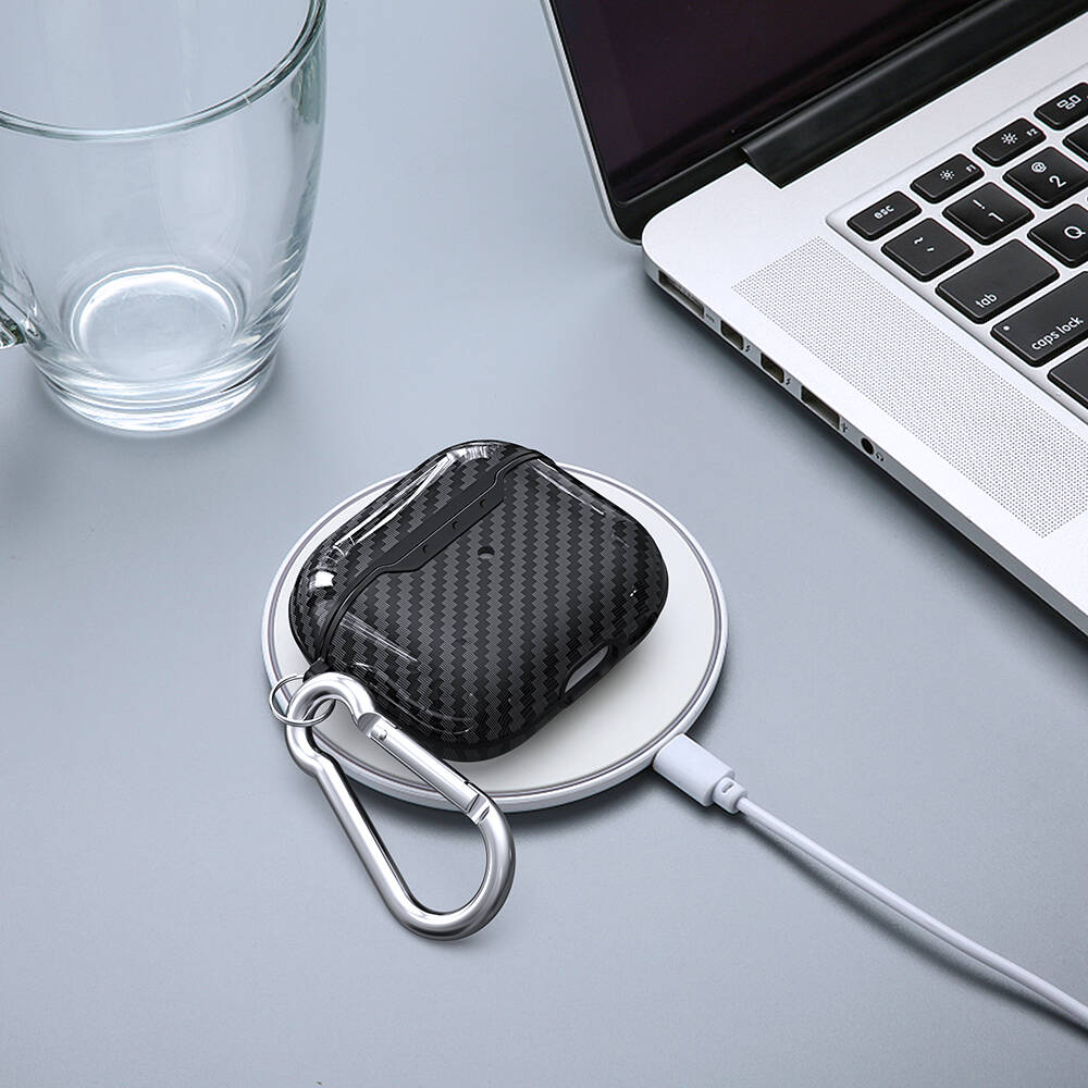 Apple Airpods Uyumlu 4 Kılıf Zore Airbag 05 Silikon - 4