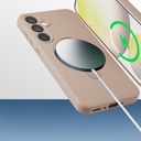 Samsung Galaxy A17 Uyumlu Kılıf M-safe Şarj Özellikli Standlı Zore Samara Kapak - 2