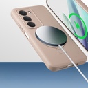 Xiaomi Redmi 15 Uyumlu Kılıf M-safe Şarj Özellikli Standlı Zore Samara Kapak - 2