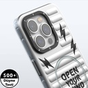 Apple iPhone 15 Pro Uyumlu Kılıf M-safe Şarj Özellikli Youngkit Open Mind Serisi Kapak - 7
