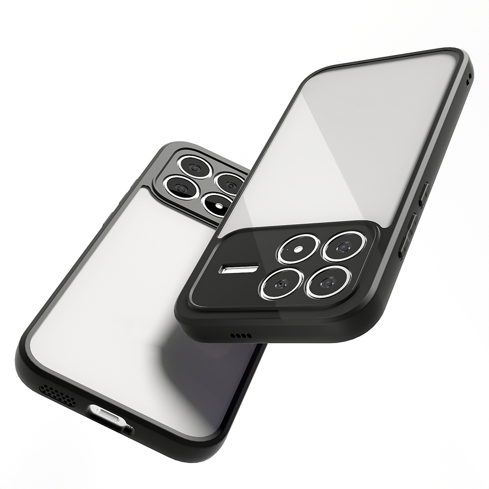 Xiaomi Poco F8 Pro Kılıf Kamera Korumalı Şeffaf Arka Yüzey Zore New Roll Kapak - 4