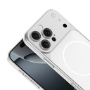 Apple iPhone 13 Pro Uyumlu Kılıf Zore M-Safe Şarj Özellikli Kamera Korumalı Spark Kapak - 6