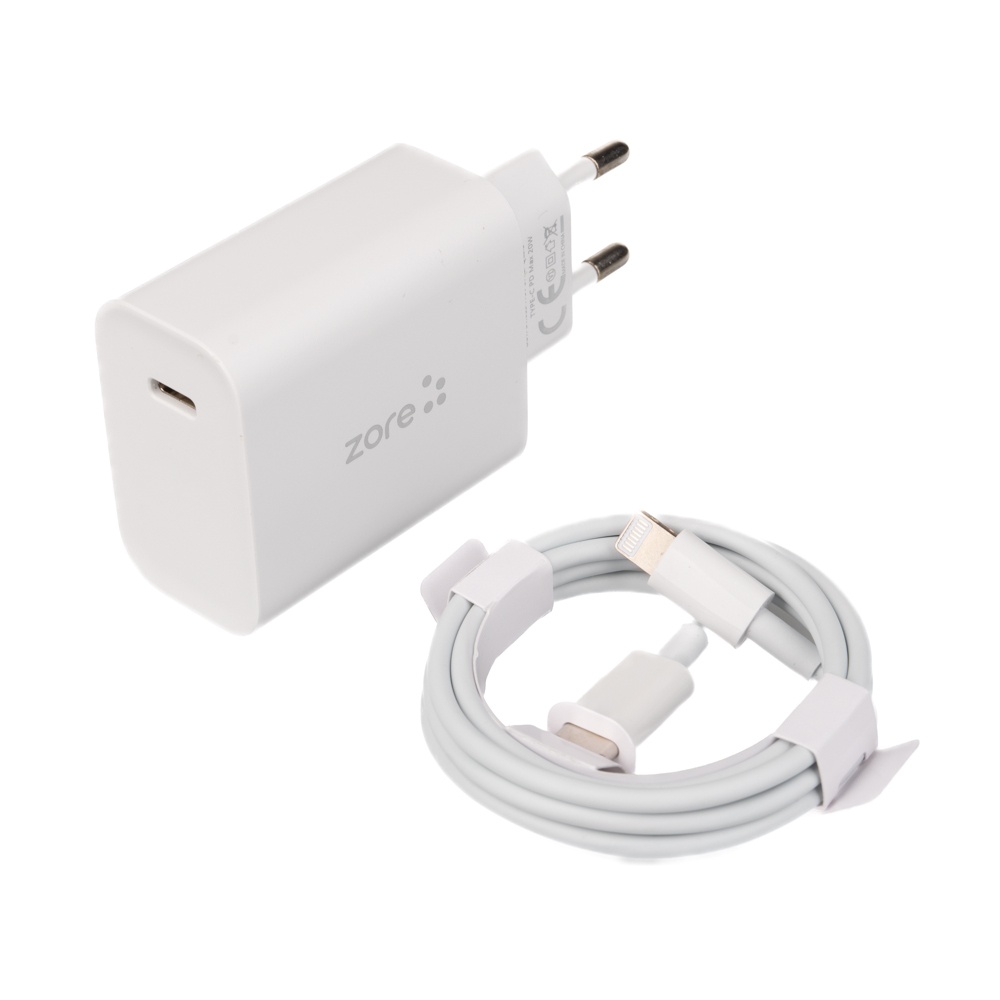 ​Zore XMac Serisi X7 Type-C to Lightning Ev Şarj Aleti 20W - 2