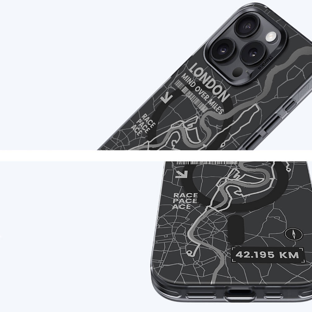 Apple iPhone 16 Pro Max Uyumlu Kılıf M-safe Şarj Özellikli Benks City Serisi Kapak - 5