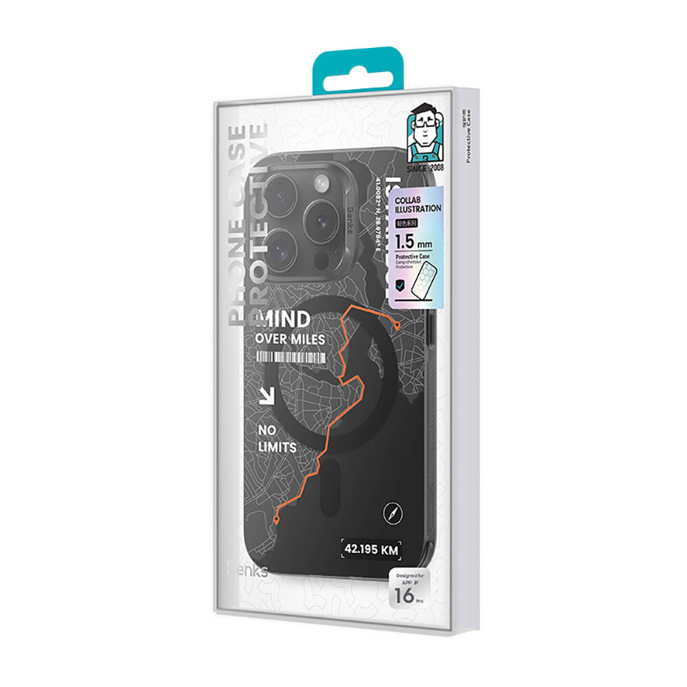 Apple iPhone 16 Pro Max Uyumlu Kılıf M-safe Şarj Özellikli Benks City Serisi Kapak - 15