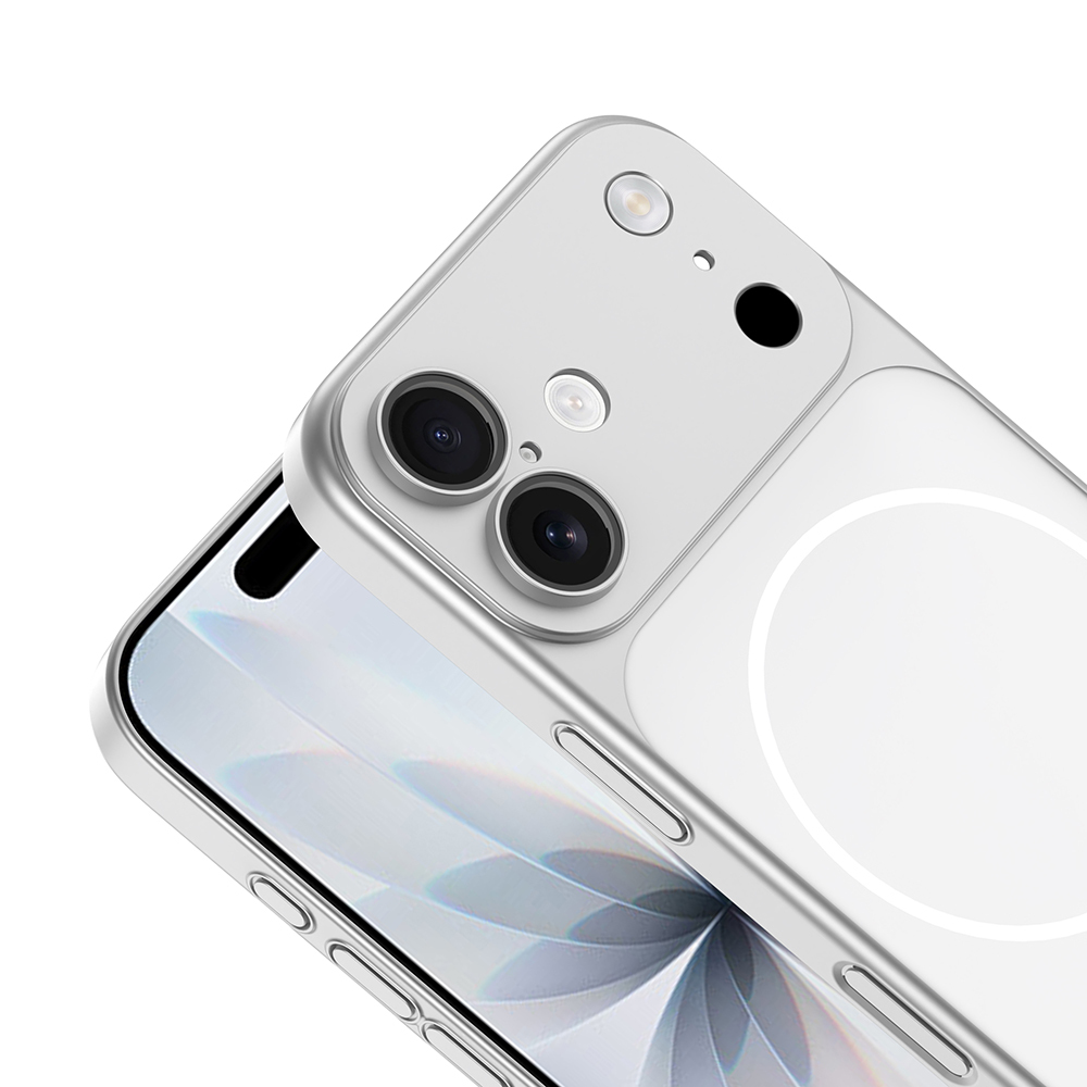 Apple iPhone 17 Uyumlu Kılıf Zore M-Safe Şarj Özellikli Kamera Korumalı Spark Kapak - 6