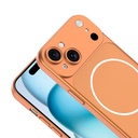 Apple iPhone 14 Uyumlu Kılıf Zore M-Safe Şarj Özellikli Kamera Korumalı Spark Kapak - 7