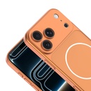 Apple iPhone 16 Pro Uyumlu Kılıf Zore M-Safe Şarj Özellikli Kamera Korumalı Spark Kapak - 4