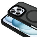 Apple iPhone 16 Pro Max Uyumlu Kılıf Mat Arka Yüzey Wireless Şarj Özellikli Zore Flet Magsafe Kapak - 1