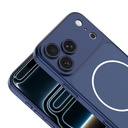 Apple iPhone 17 Pro Max Uyumlu Kılıf Zore M-Safe Şarj Özellikli Kamera Korumalı Spark Kapak - 4