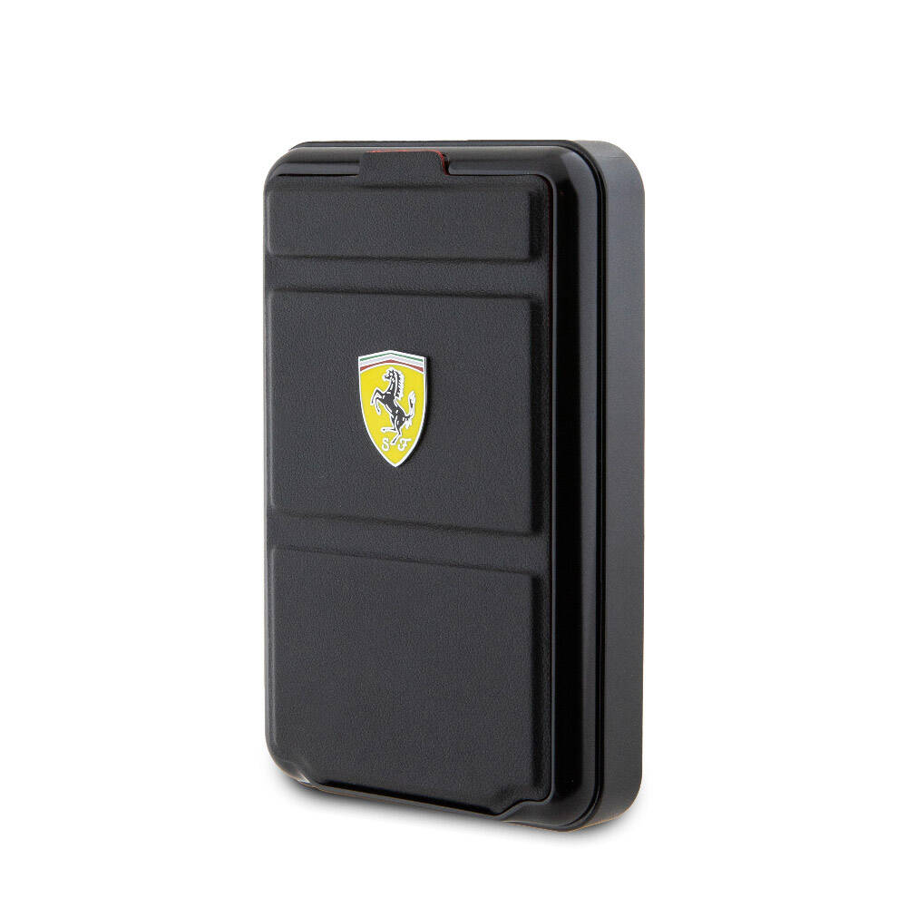 Ferrari 973WP Orjinal Lisanslı M-safe Şarj Özellikli Standlı Metal Logolu Powerbank 10.000mAh - 1