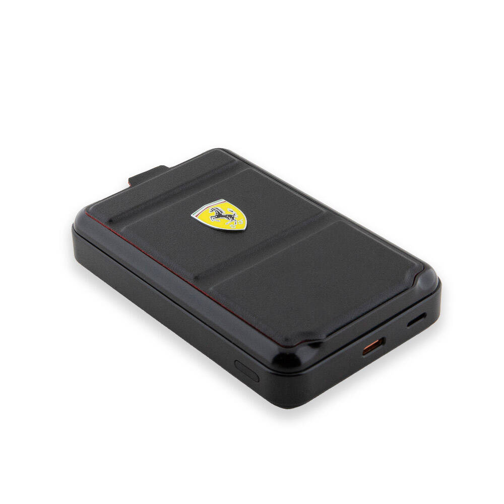 Ferrari 973WP Orjinal Lisanslı M-safe Şarj Özellikli Standlı Metal Logolu Powerbank 10.000mAh - 4