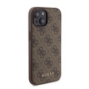 Apple iPhone 14 Uyumlu Kılıf Guess Orjinal Lisanslı M-safe Şarj Özellikli Yazı Logolu 4G Desenli Kapak + Powerbank 5000mAh 2in1 Set - 3