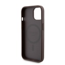 Apple iPhone 15 Uyumlu Kılıf Guess Orjinal Lisanslı M-safe Şarj Özellikli Yazı Logolu 4G Desenli Kapak + Powerbank 5000mAh 2in1 Set - 7