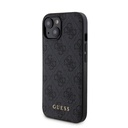 Apple iPhone 15 Uyumlu Kılıf Guess Orjinal Lisanslı M-safe Şarj Özellikli Yazı Logolu 4G Desenli Kapak + Powerbank 5000mAh 2in1 Set - 13