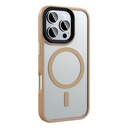 Apple iPhone 16 Pro Uyumlu Kılıf Mat Arka Yüzey Wireless Şarj Özellikli Zore Flet Magsafe Kapak - 12