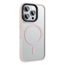 Apple iPhone 16 Pro Max Uyumlu Kılıf Mat Arka Yüzey Wireless Şarj Özellikli Zore Flet Magsafe Kapak - 14