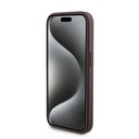 Apple iPhone 15 Pro Uyumlu Kılıf Guess Orjinal Lisanslı M-safe Şarj Özellikli Yazı Logolu 4G Desenli Kapak + Powerbank 5000mAh 2in1 Set - 16