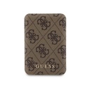 Apple iPhone 15 Pro Uyumlu Kılıf Guess Orjinal Lisanslı M-safe Şarj Özellikli Yazı Logolu 4G Desenli Kapak + Powerbank 5000mAh 2in1 Set - 19