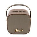 Guess Orjinal Lisanslı Askılı PU Deri Yazı Logolu 5W Bluetooth Speaker - 4