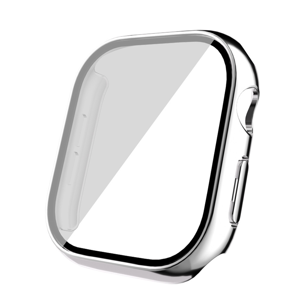 Apple Watch 10 42mm Sert PC Kasa Electroplatink Çerçeveli Ekran Koruyucu Zore Watch Gard 36 - 5