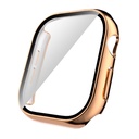 Apple Watch 10 42mm Sert PC Kasa Electroplatink Çerçeveli Ekran Koruyucu Zore Watch Gard 36 - 8
