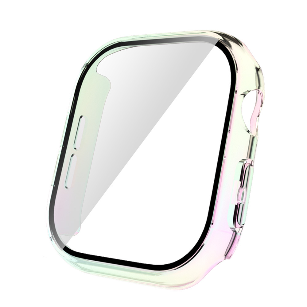 Apple Watch 10 46mm Sert PC Kasa Electroplatink Çerçeveli Ekran Koruyucu Zore Watch Gard 36 - 2