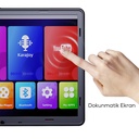 Lenyes S892 RGB Işıklı Mikrofonlu Dokunmatik Ekranlı Taşınabilir TWS Bluetooth Speaker Hoparlör v5.3 300W - 5
